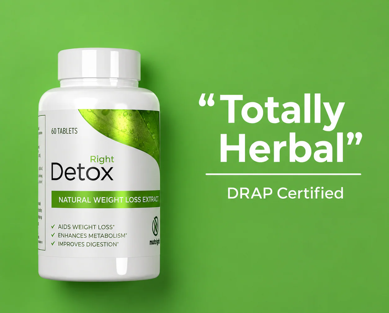 Right Detox | Its 100% Organic And Plant-Based Natural | Daily Detox & Premium Herbal WellnessWellness